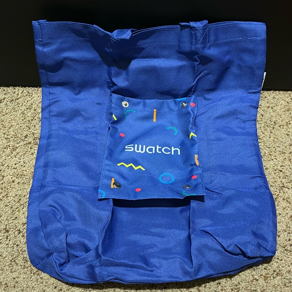 NEW Swatch Packable Tote Bag